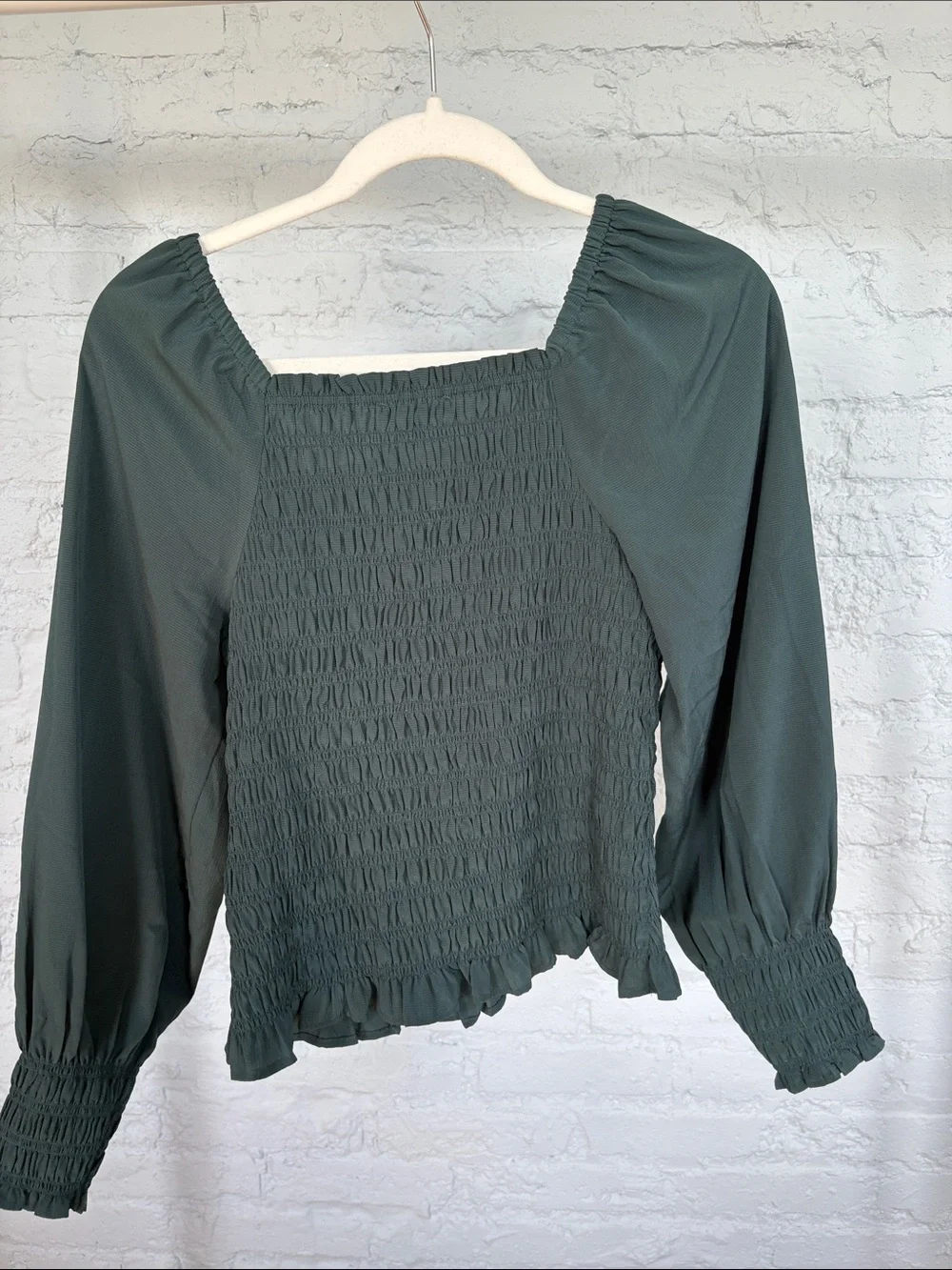 Madewell smocked bodice
